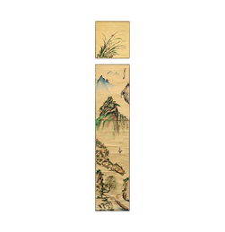  清代国画作品春光图