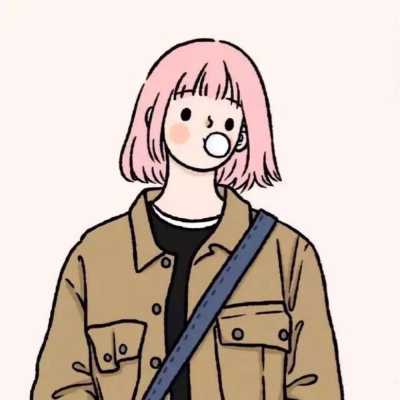  2021超火抖音卡通恋人头像