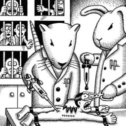  这组恐怖漫画刷屏了我们和动物角色互换,那会是一种怎样的情形