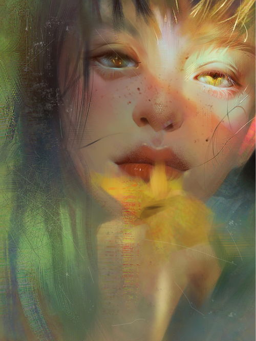  氛围感拉满厚涂插画壁纸