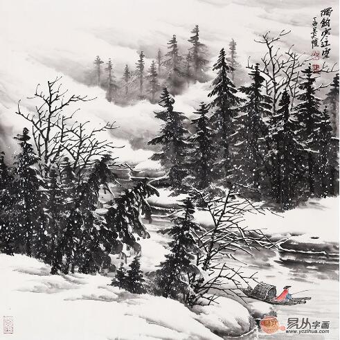  给生意上的大客户送礼别盲目,名家字画助你一臂之力