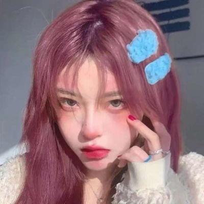 清纯温柔甜美女头像忧郁