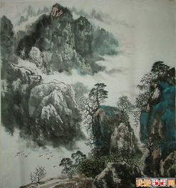  王银锁山水作品大图欣赏2