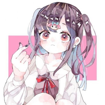  日系动漫女头可爱卡哇伊图源qq看点联系侵删