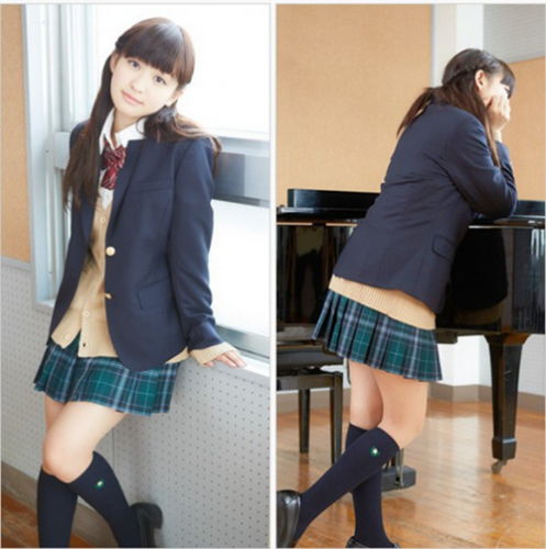  表情揭秘日本女生校服裙长有规定清纯也诱惑表情