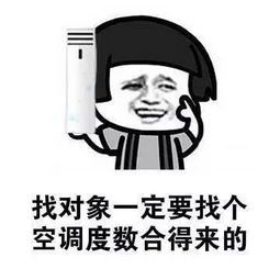  表情空调可以不吹,对象一定要有