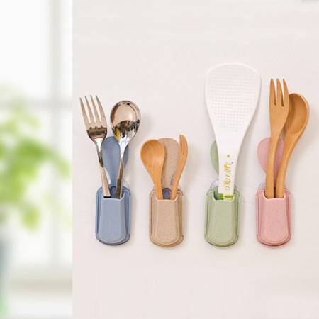  电饭煲米饭勺子挂架饭勺收纳架厨房家用品用具小百货无痕吸盘式壁多色随机图片大全邮乐官方网站