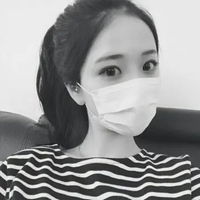  头像女清纯19岁看不出是网图戴口罩的19岁女孩头像