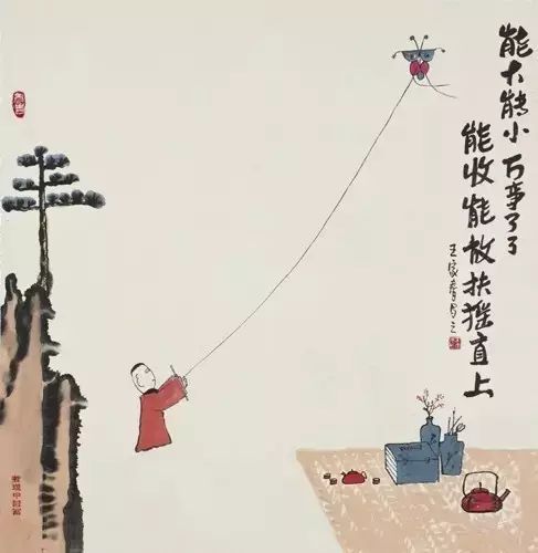  30张哲理中国画能倚在墙根看本闲书的人,一定内心很幸福