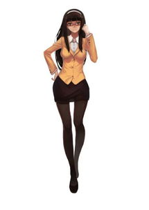 长腿短裙动漫美少女图片吗