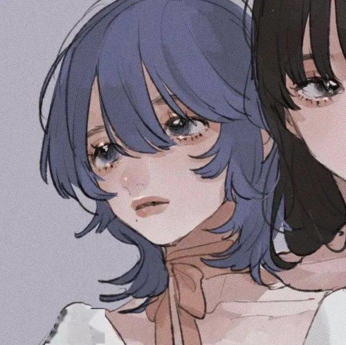  个性动漫闺蜜头像