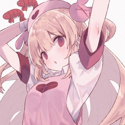  粉色女漫