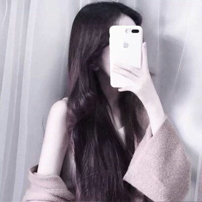  手机挡脸女生头像长发大全非主流个性头像不露脸