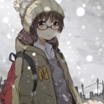  她的笑飘散在空中