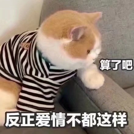  有点小委屈的表情包