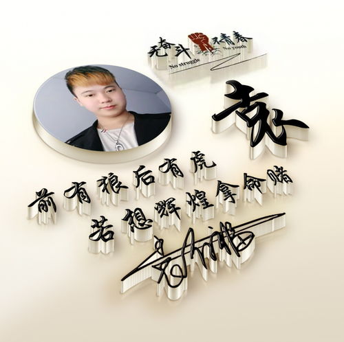  超好看的3d立体商务签名头像微信头像,你就是朋友圈最靓的崽