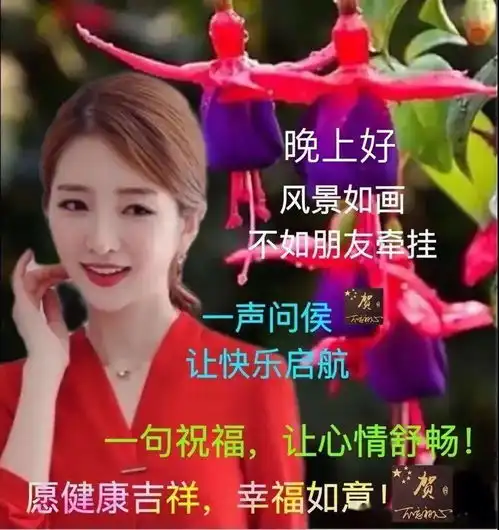  睡前群发晚安问候动态表情包晚安问候语温馨图片带字