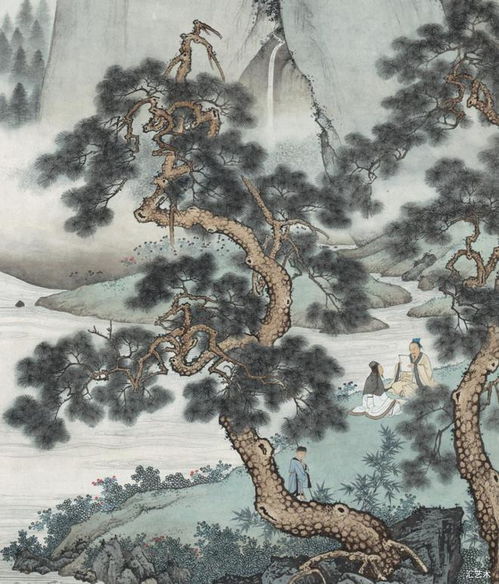  历代名画陈少梅高清作品欣赏
