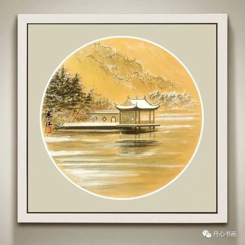  用笔工整,结构严谨界画家寒江