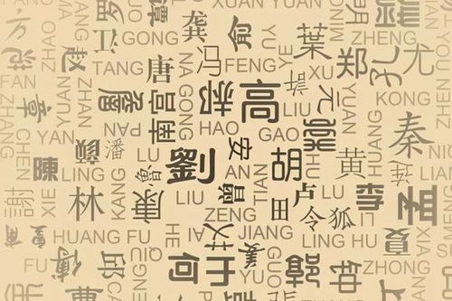  人口最多的几个姓氏,五大姓氏人口将近5亿,看看有没有你的姓氏
