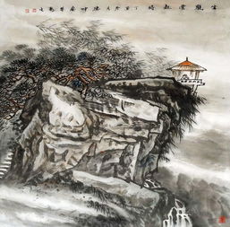 山水画头像微信头像林德