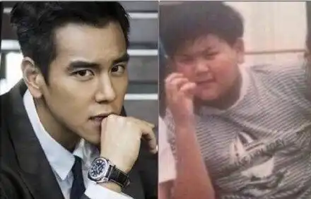 李现自曝儿时胖照胡一天彭于晏也都是从胖子逆袭成男神
