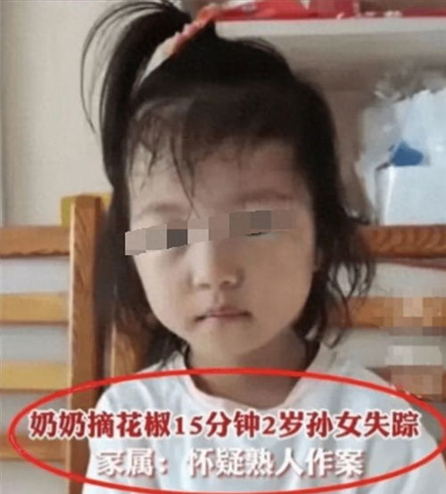  山西2岁半女孩失踪,家属悬赏30万,奶奶的一句话引发网友怀疑