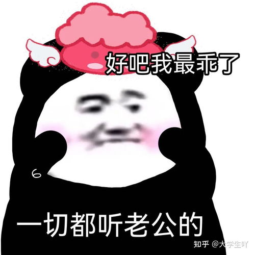  守男德老婆女朋友奴表情包
