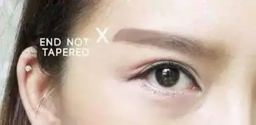  美妆纹眉好疼,最流行的雾状眉教你画