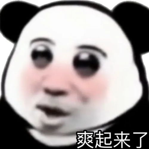  沙雕熊猫表情包真有点不好意思哈