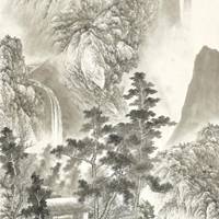  微信头像国画山水中国山水画头像图片微信头像图片大全