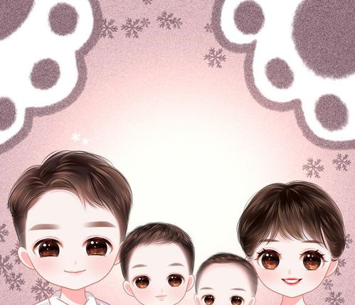  画师把照片画成手绘,全家福也瞬间变得高大上