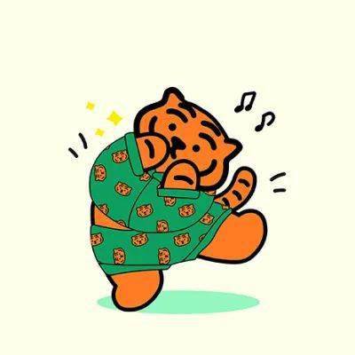  好多小老虎头像,快来