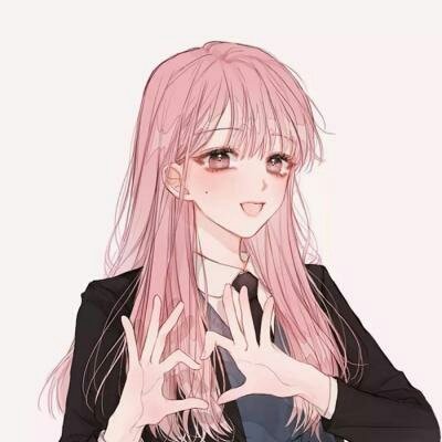 头像图片女高冷动漫情侣