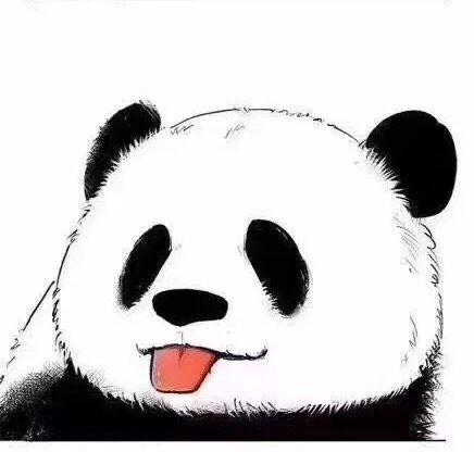 男人无辜表情包熊猫