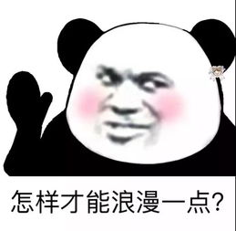  熊猫头撩人表情包你浪一点,我慢一点