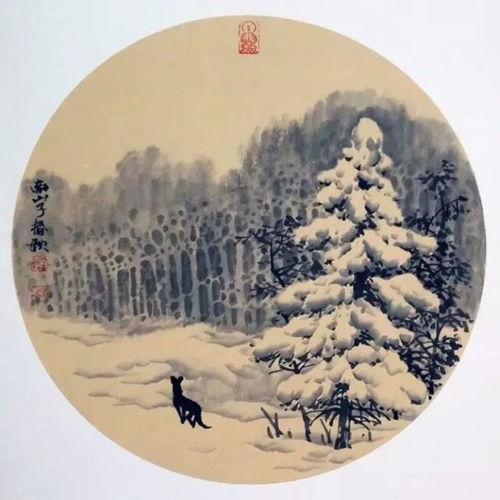  山水画中万能皴的奥秘