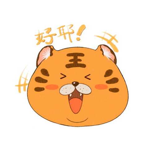  萌虎表情包系列