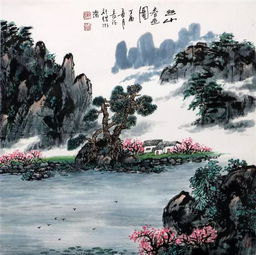  当代山水画新秀京海墨韵签约画家柳长德