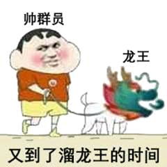  群表情包又到了溜龙王的时间了