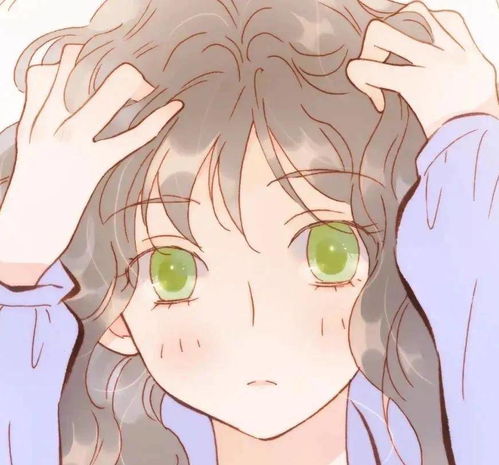  动漫头像害羞的动漫女孩