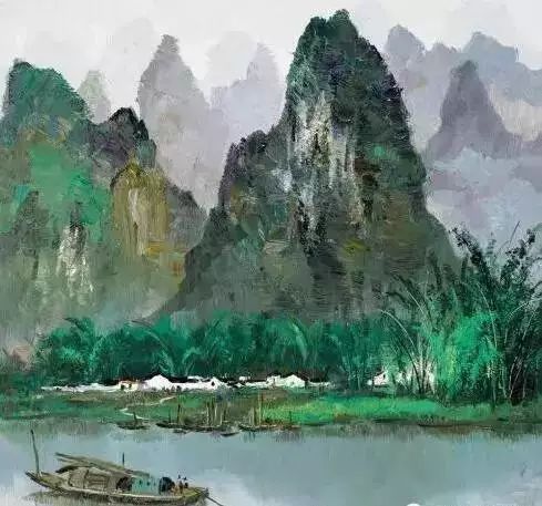  艺术专栏李可染徐悲鸿吴冠中三位大师笔下的漓江山水,美醉了