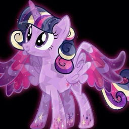  小马宝莉我的小马驹mlp紫悦
