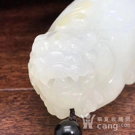  和田玉貔貅把件的寓意招财纳福镇宅辟邪与吉祥如意的综合解析