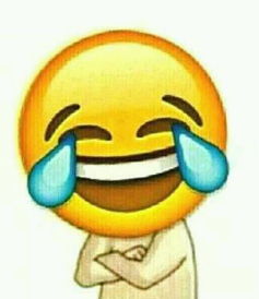  抱手笑抽恶搞emoji表情就是那个笑抽的表情ps了一个人双手抱手在胸前