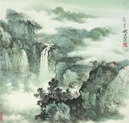  成忠臣的成家样山水画,重文气,见学养,意蕴深邃作品