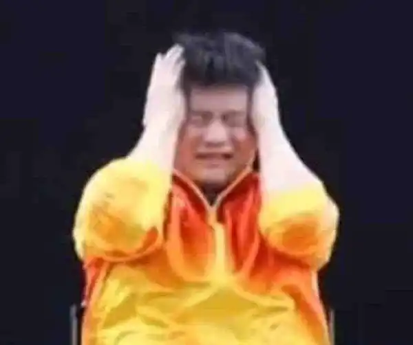 抱头 表情包焦急