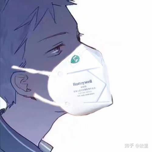  戴口罩头像分享太可爱了