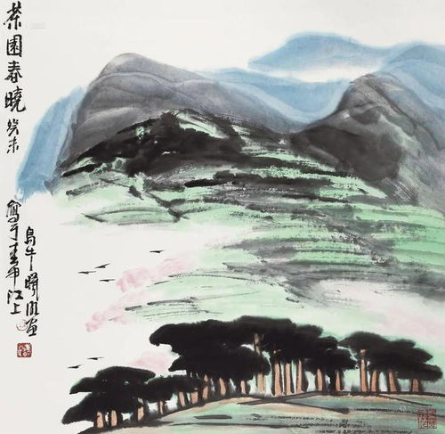  三大名家极简小画,意境幽远
