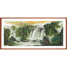  哪位风水大师帮我看看,沙发后面挂哪幅画好